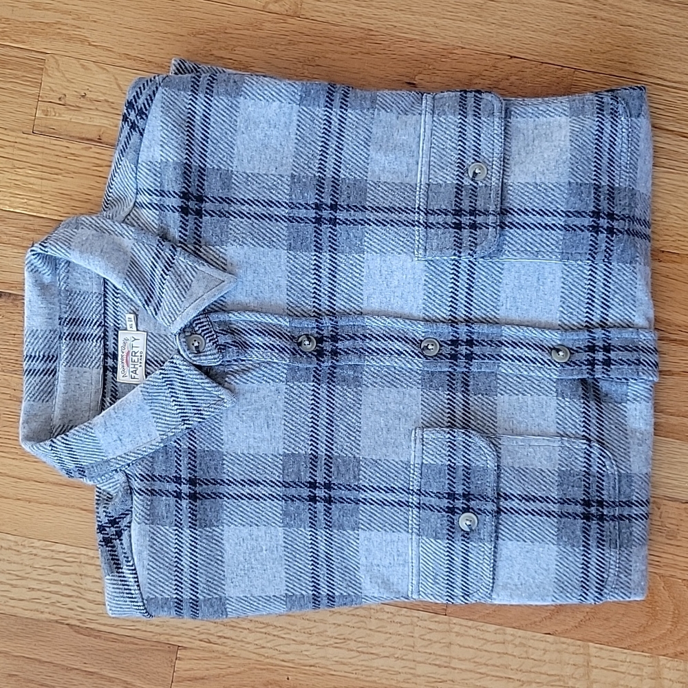 Faherty Brand Flannel mens XL ultra softy